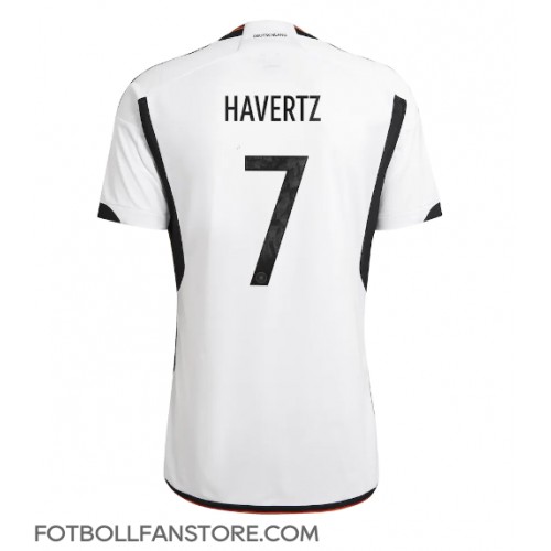Tyskland Kai Havertz #7 Hemma matchtröja VM 2022 Kortärmad Billigt
